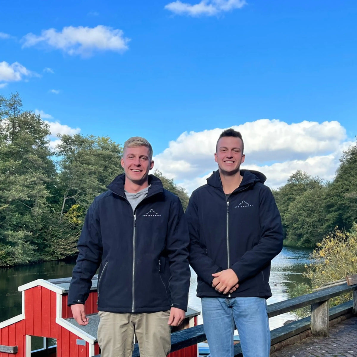 Knud und Fynn, die Gründer von SpeicherArt