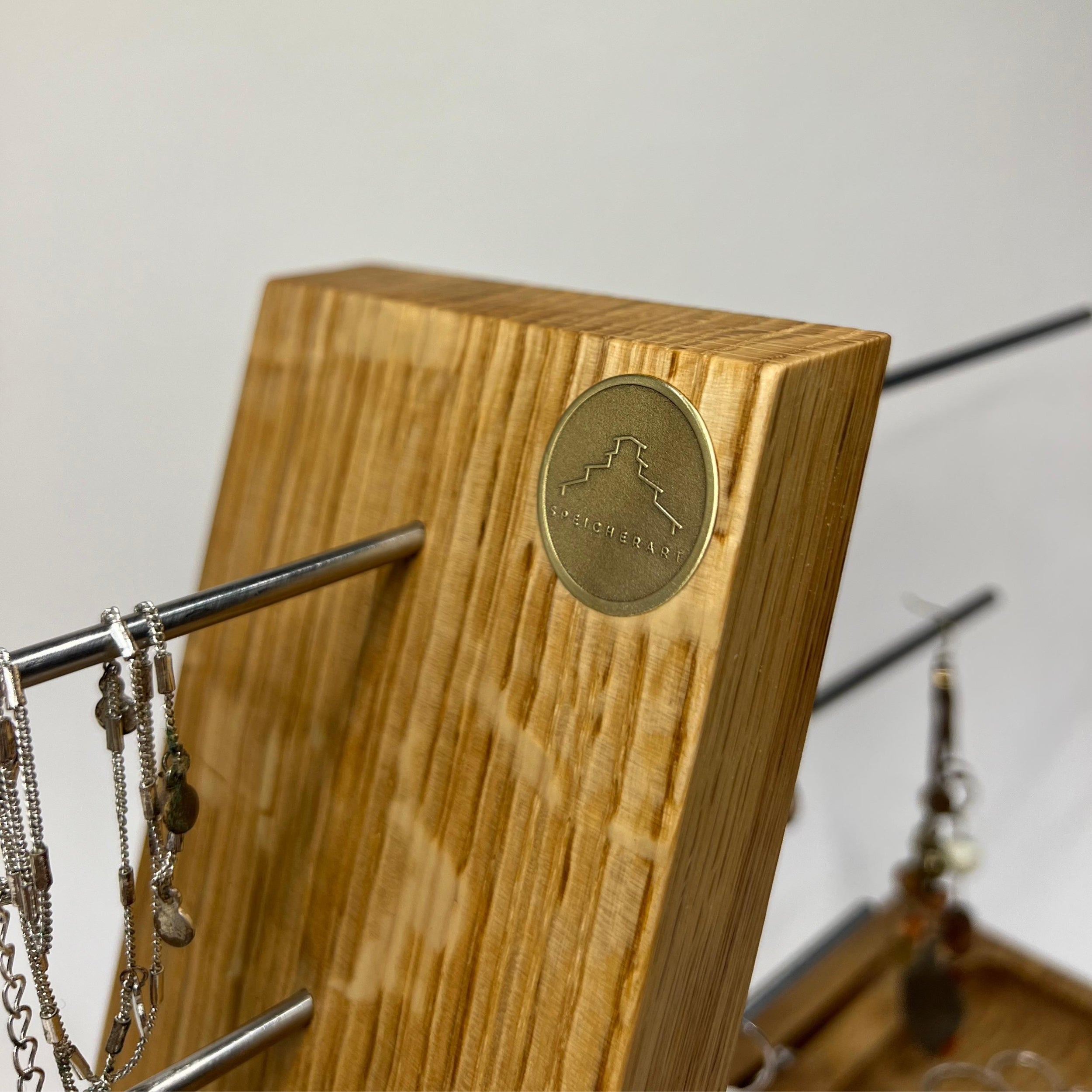 Schmuckständer im Detail, die SPeicherartmünze