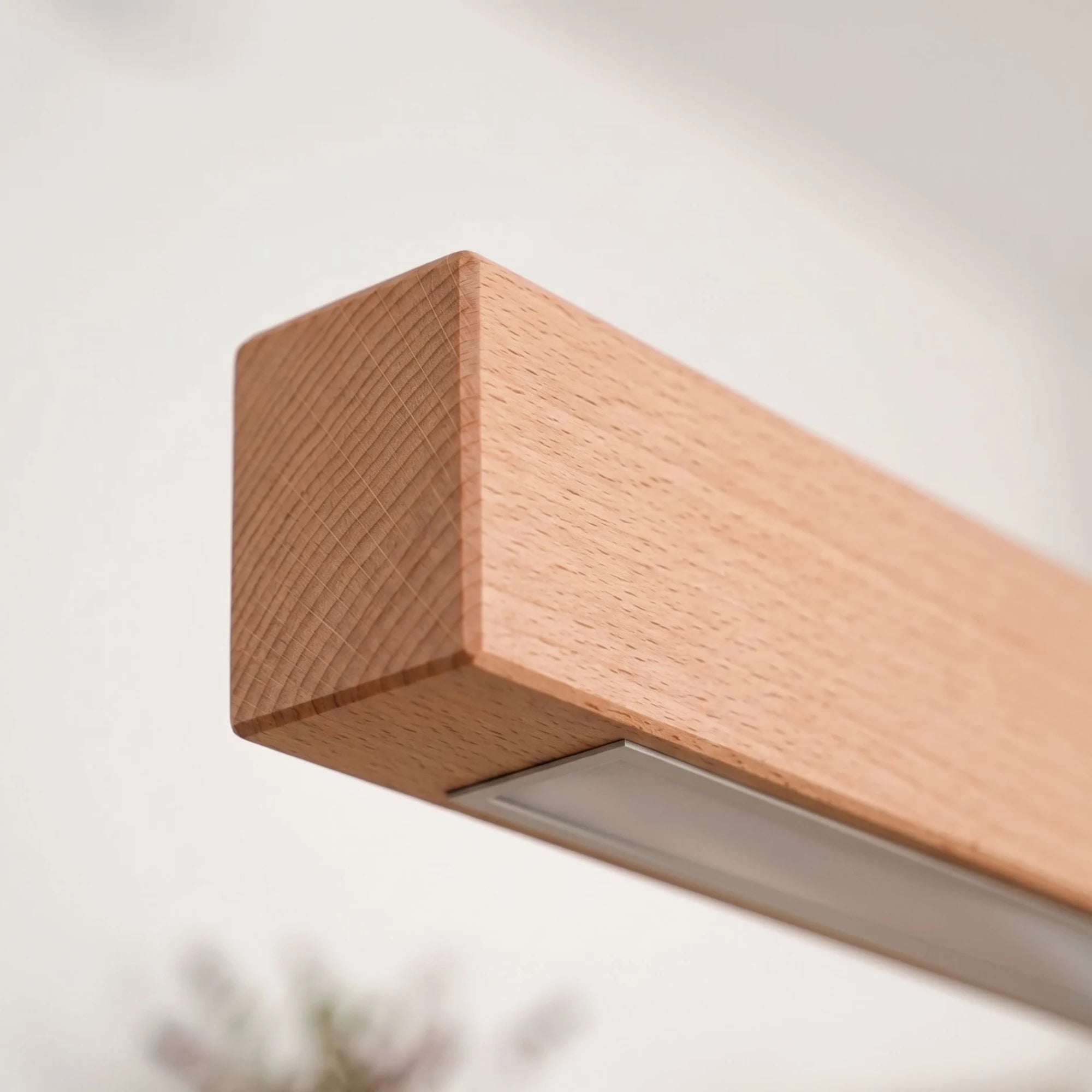 Designer Pendelleuchte aus Massivholz, LED-Pendelleuchte - Tara