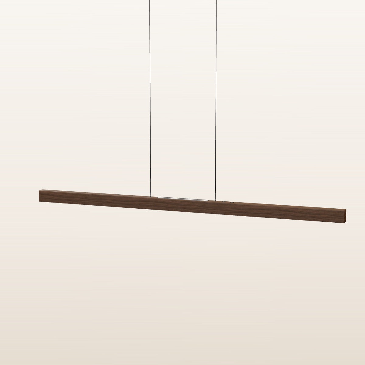 Tara · Walnuss · 150 cm · Dimmknopf · Uplight mittig