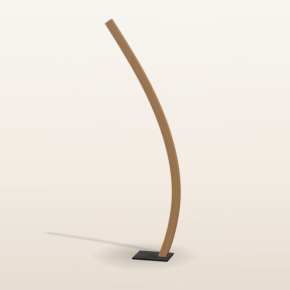SpeicherArt Konfiguration: Candor · Eiche · 165 cm · Fuß Rohstahl