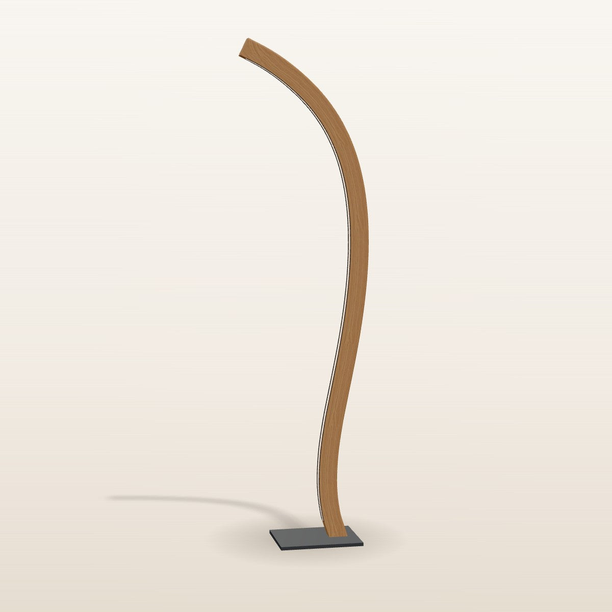 SpeicherArt Konfiguration: Fulgor · Eiche · 150 cm · Fuß Rohstahl