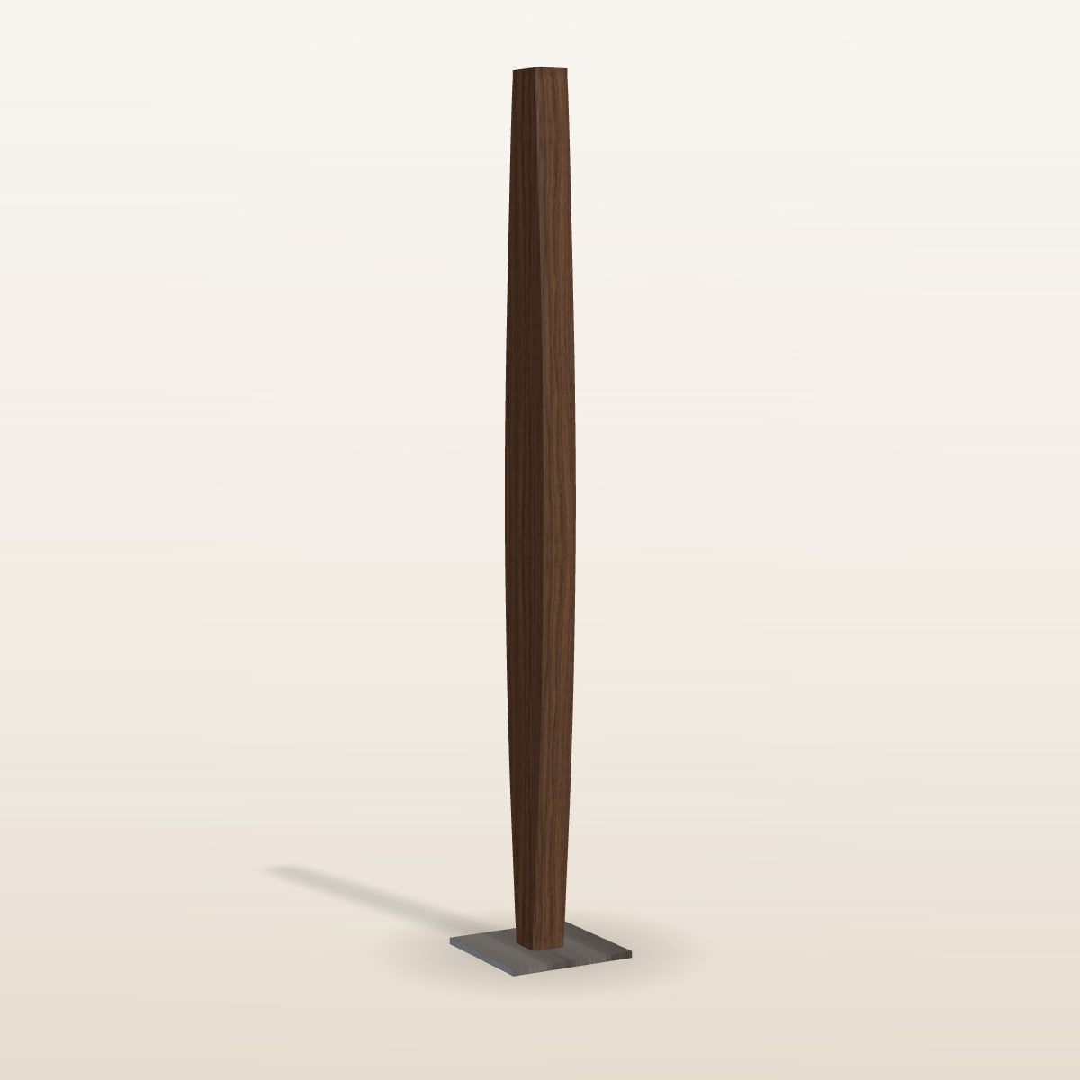SpeicherArt Konfiguration: Stella · Walnuss · 130 cm · Fuß Edelstahl · Smart Home
