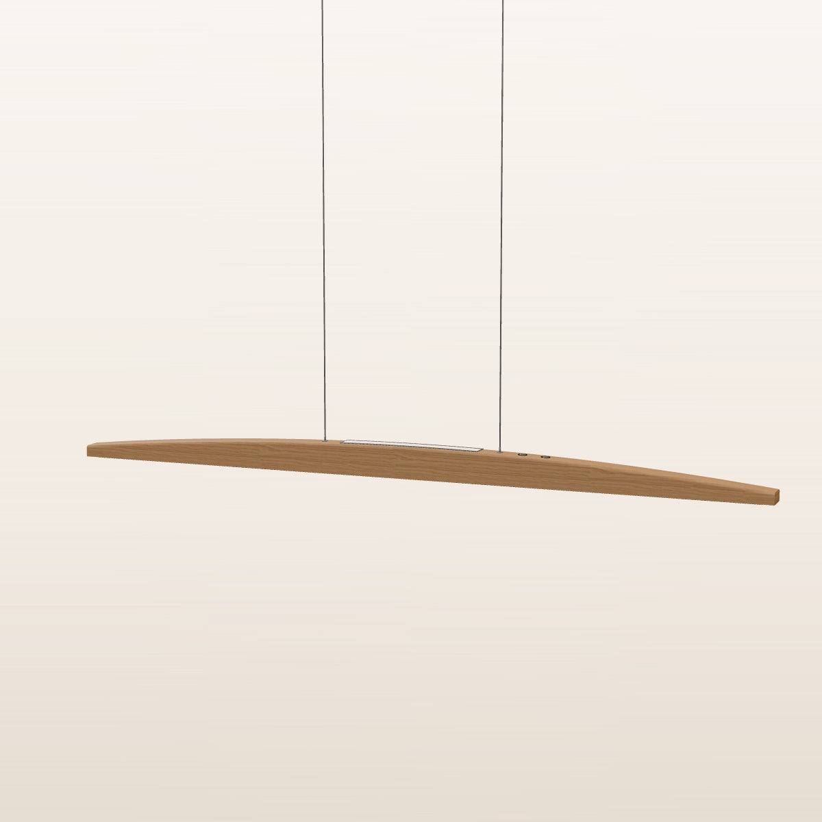 SpeicherArt Konfiguration: Elia · Eiche · 125 cm · Dimmknopf · Uplight mittig