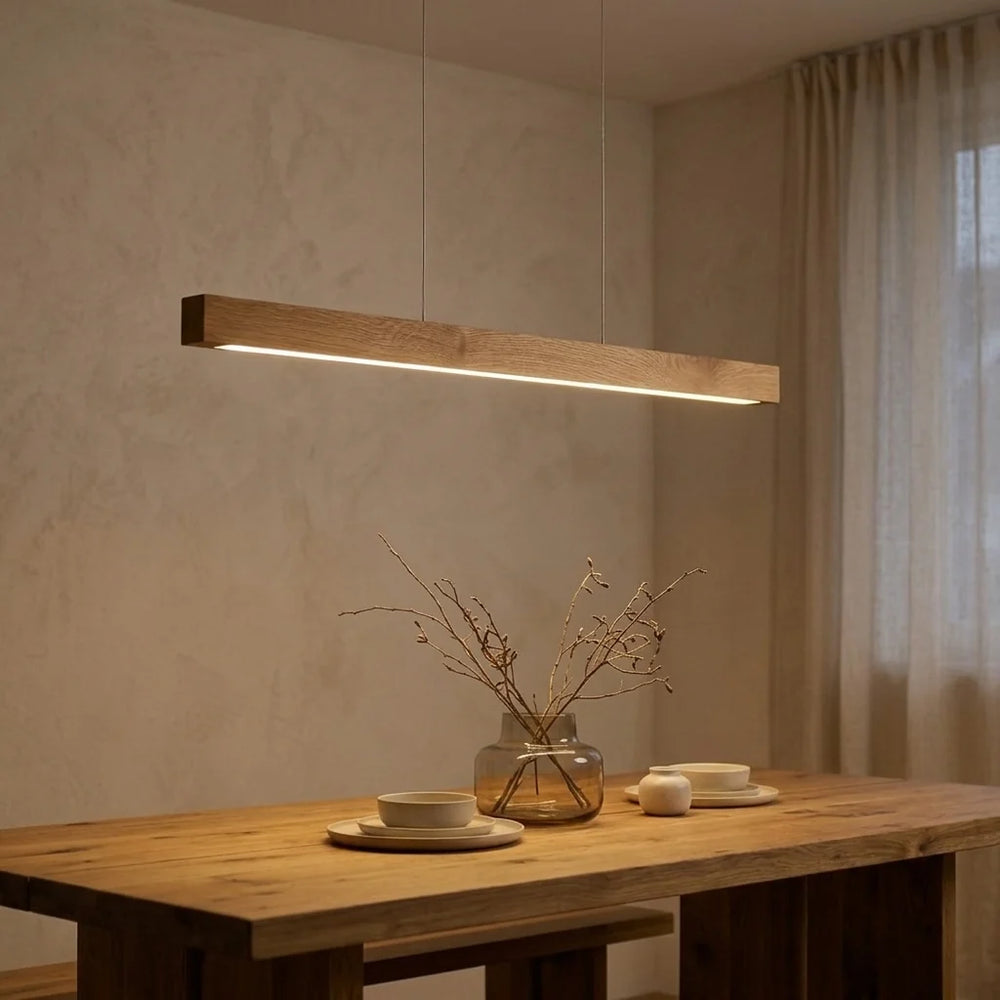 Holz, Länge und Lichtfarbe selbst wählen
