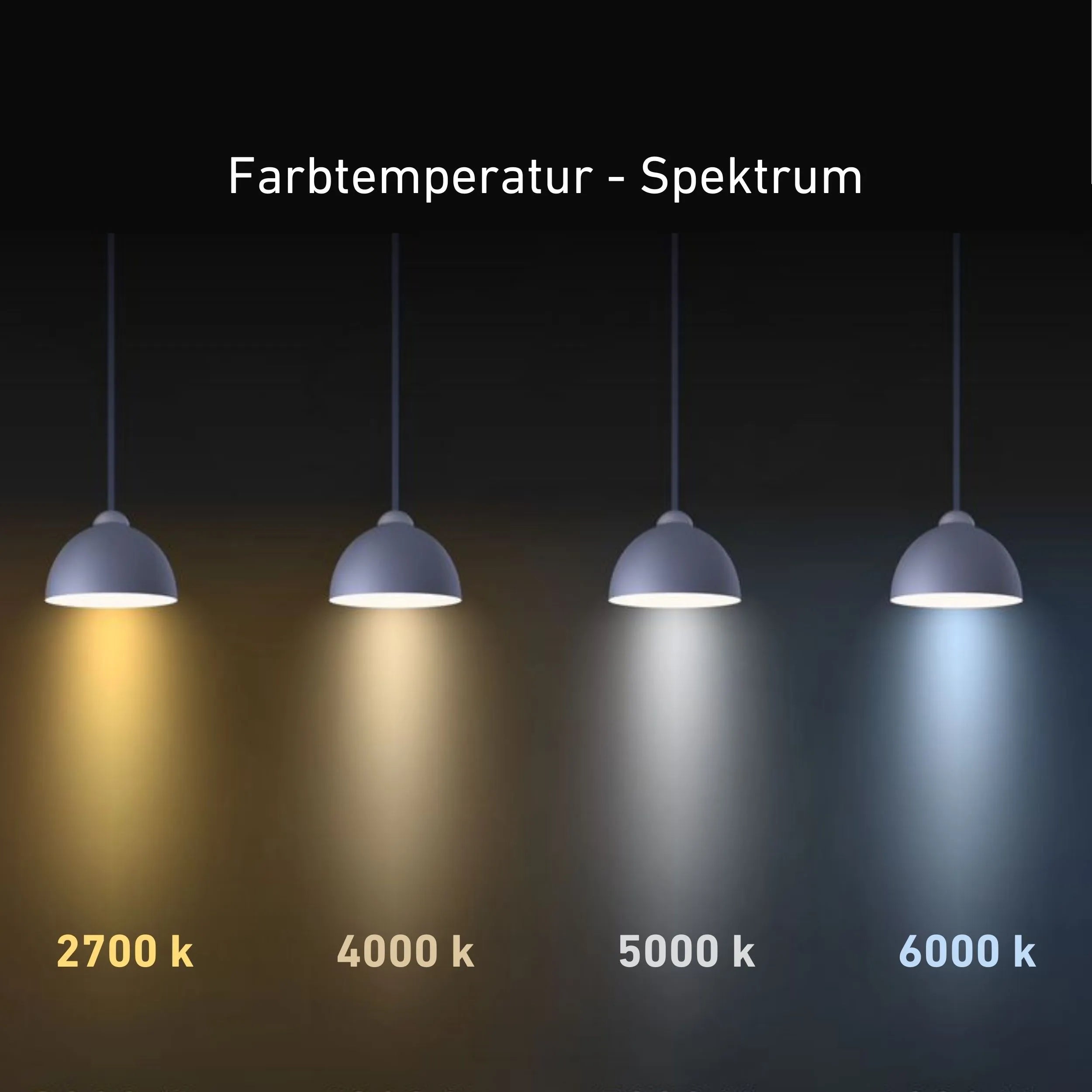 Das Farbspektrum unserer Massivholz-Lampen 