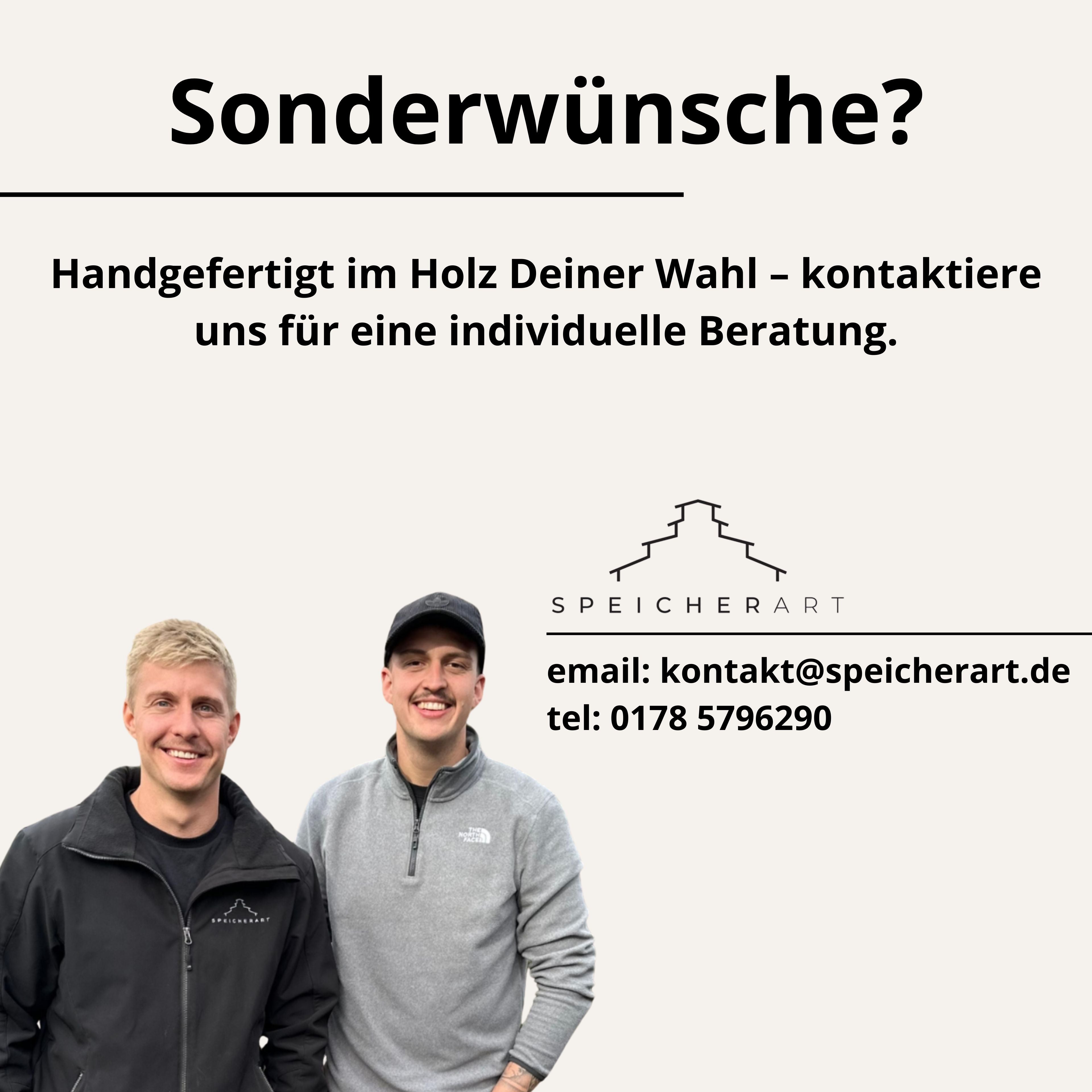 Designer Pendelleuchte aus Eichenholz, 175cm,  doppelt geschwungen, LED-Pendelleuchte - Fiona