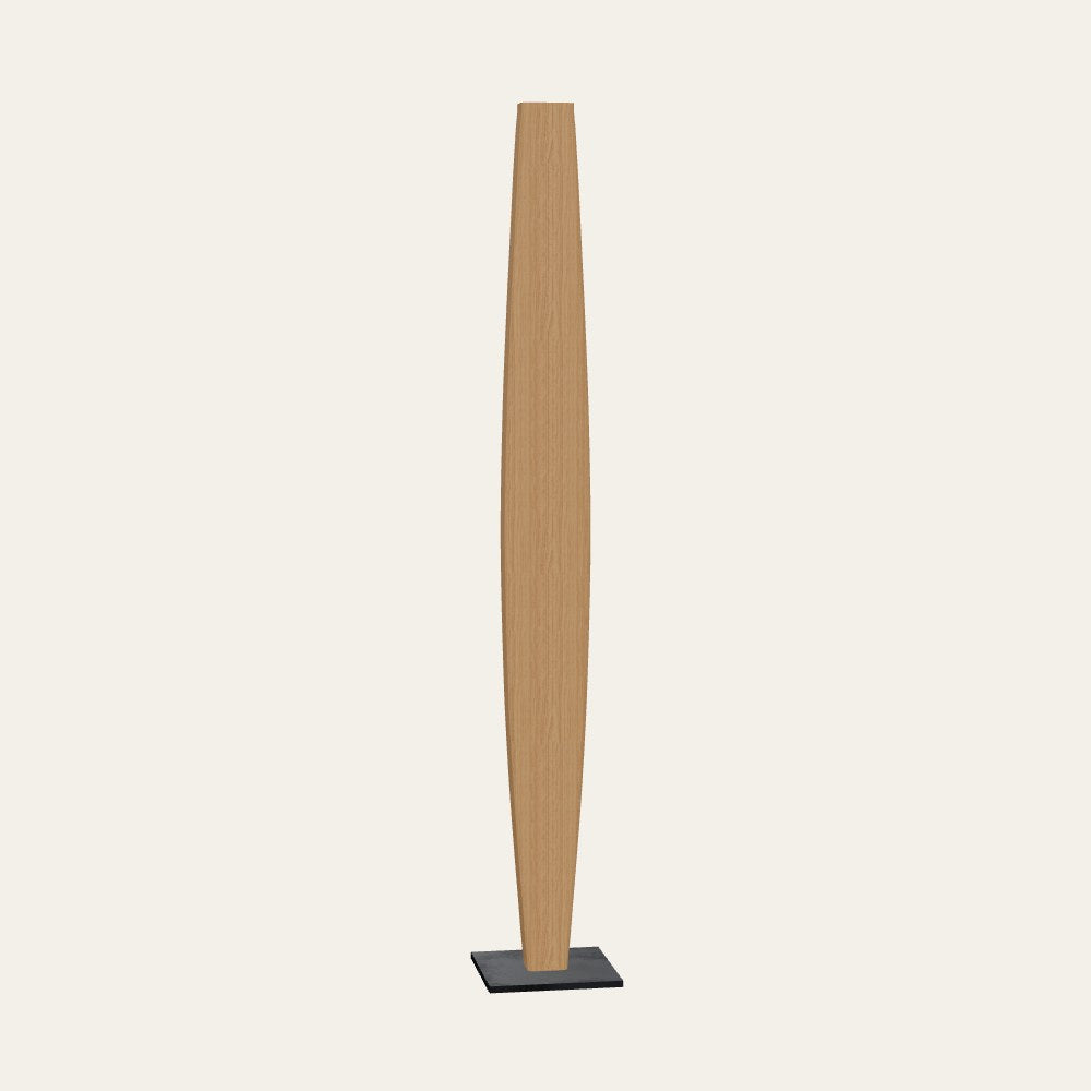 Stella · Eiche · 130 cm · Fuß Rohstahl