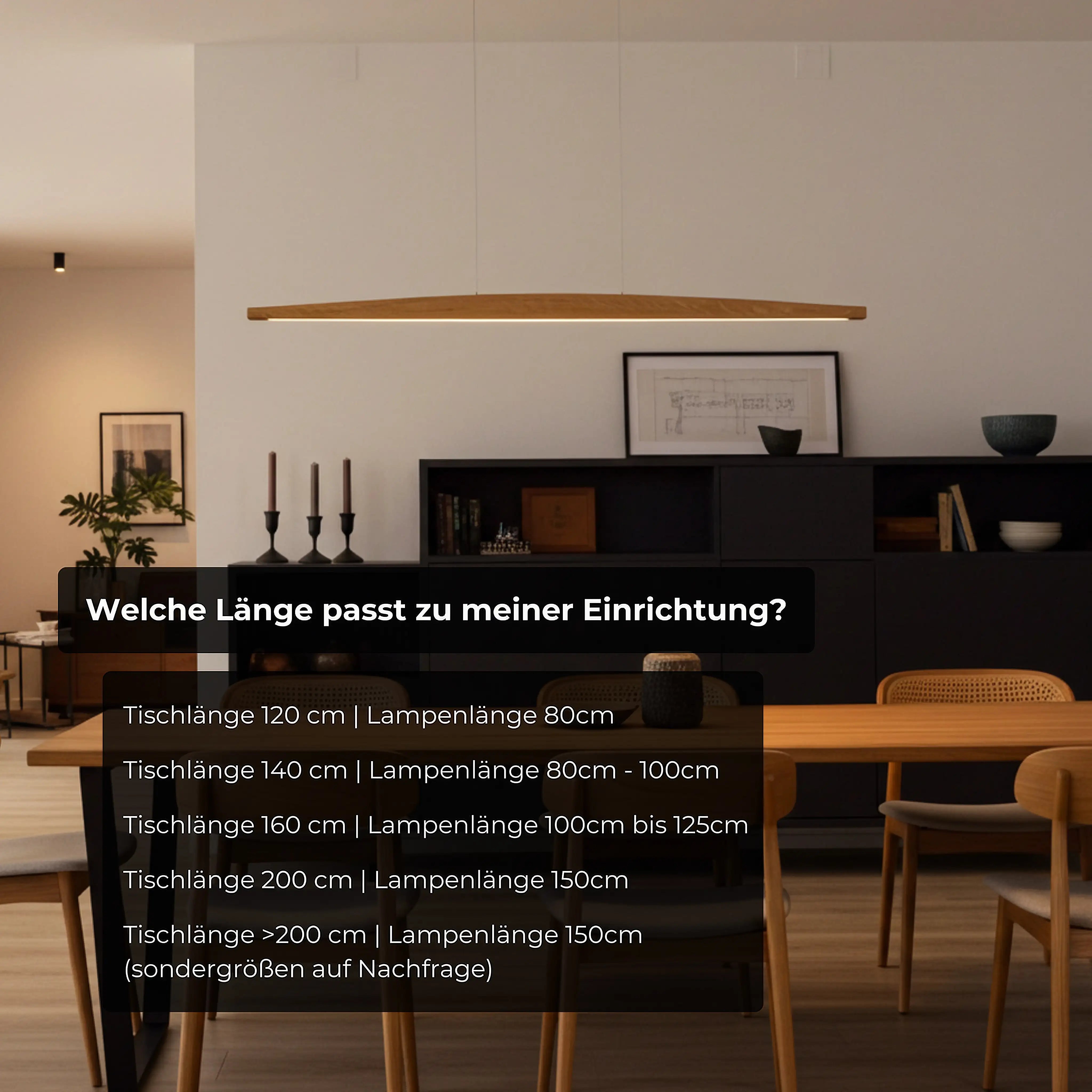 Zeitlose Pendelleuchte aus Echtholz – individuell dimmbar, Smart-Home-fähig und nachhaltig produziert