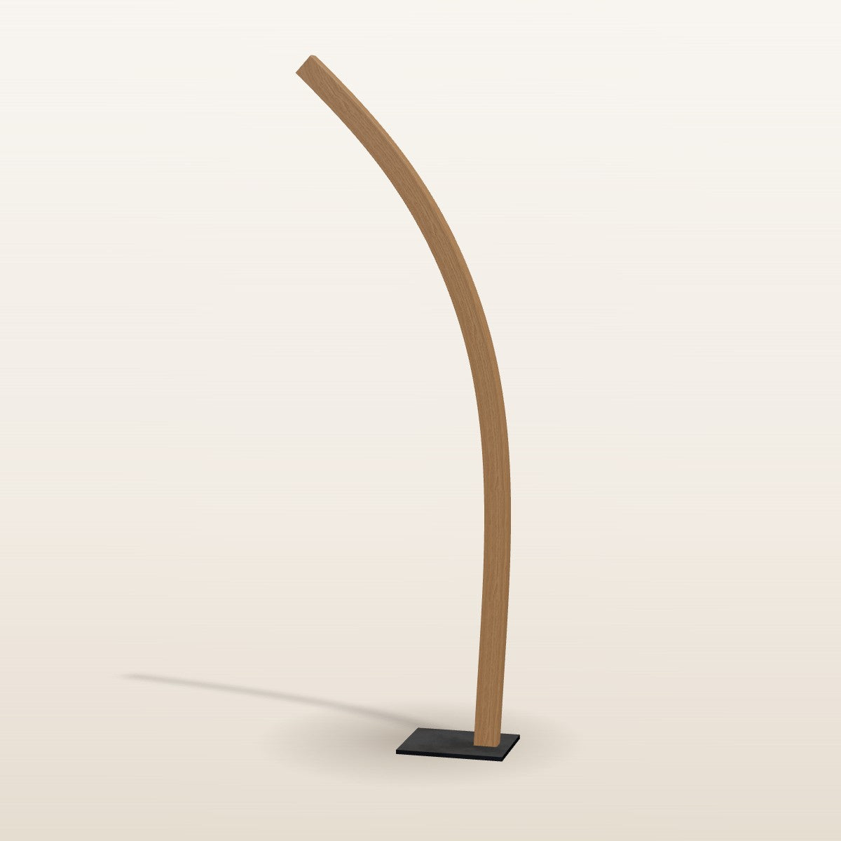 SpeicherArt Konfiguration: Solara · Eiche · 160 cm · Fuß Rohstahl