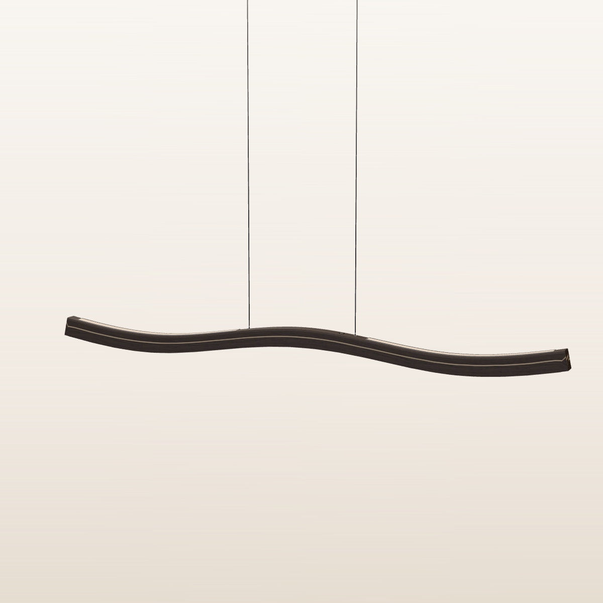 SpeicherArt Konfiguration: Fiona Meridian · Räuchereiche · 150 cm · Wandfernbedienung · Smart Home · Uplight außen