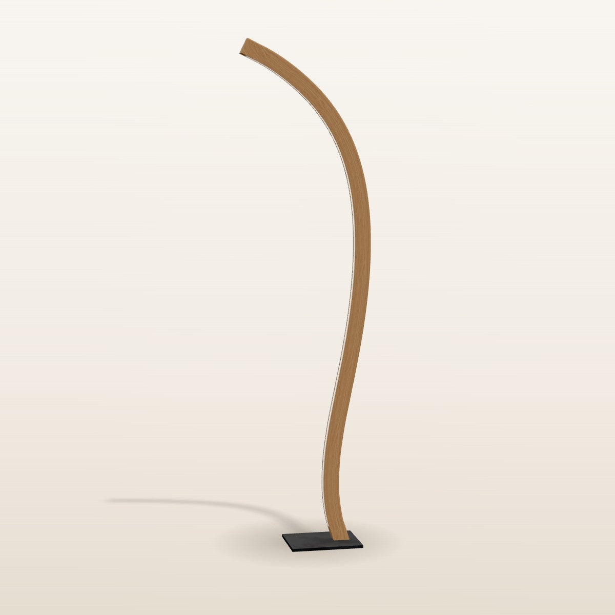 SpeicherArt Konfiguration: Fulgor · Eiche · 175 cm · Fuß Rohstahl