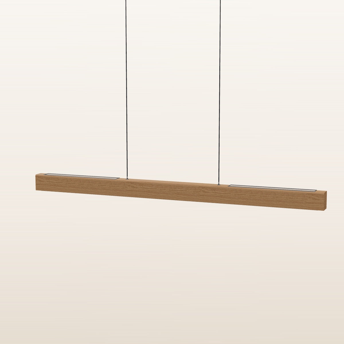 SpeicherArt Konfiguration: Tara · Eiche · 100 cm · Dimmknopf · Uplight außen