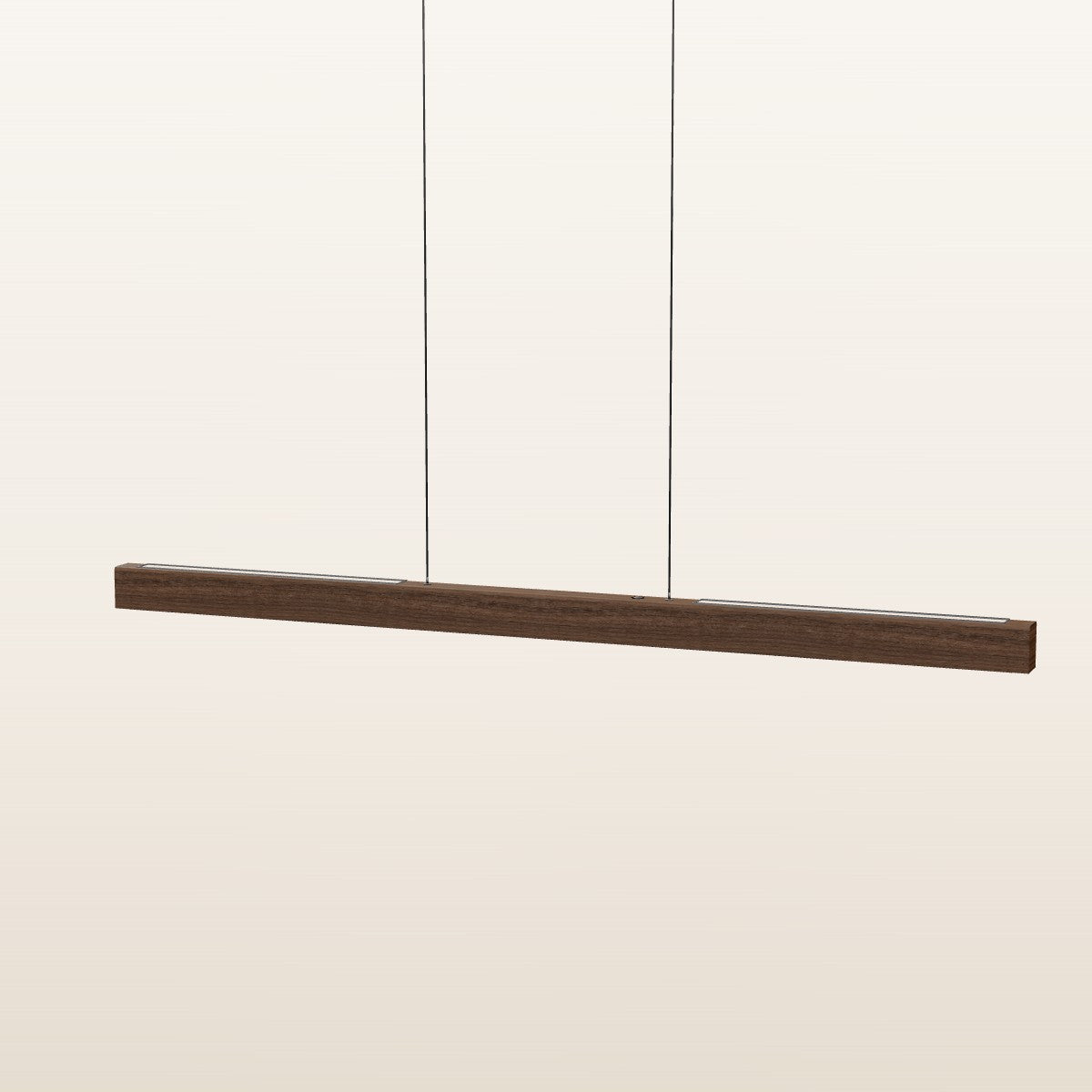 SpeicherArt Konfiguration: Tara · Walnuss · 120 cm · Smart Home · Uplight außen