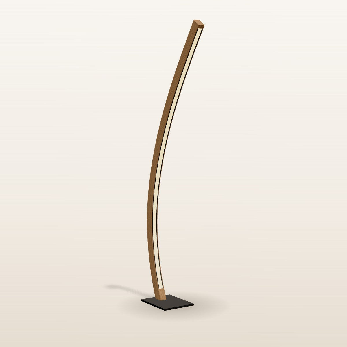 Candor · Eiche · 160 cm · Fuß Stahl-schwarz · Smart Home