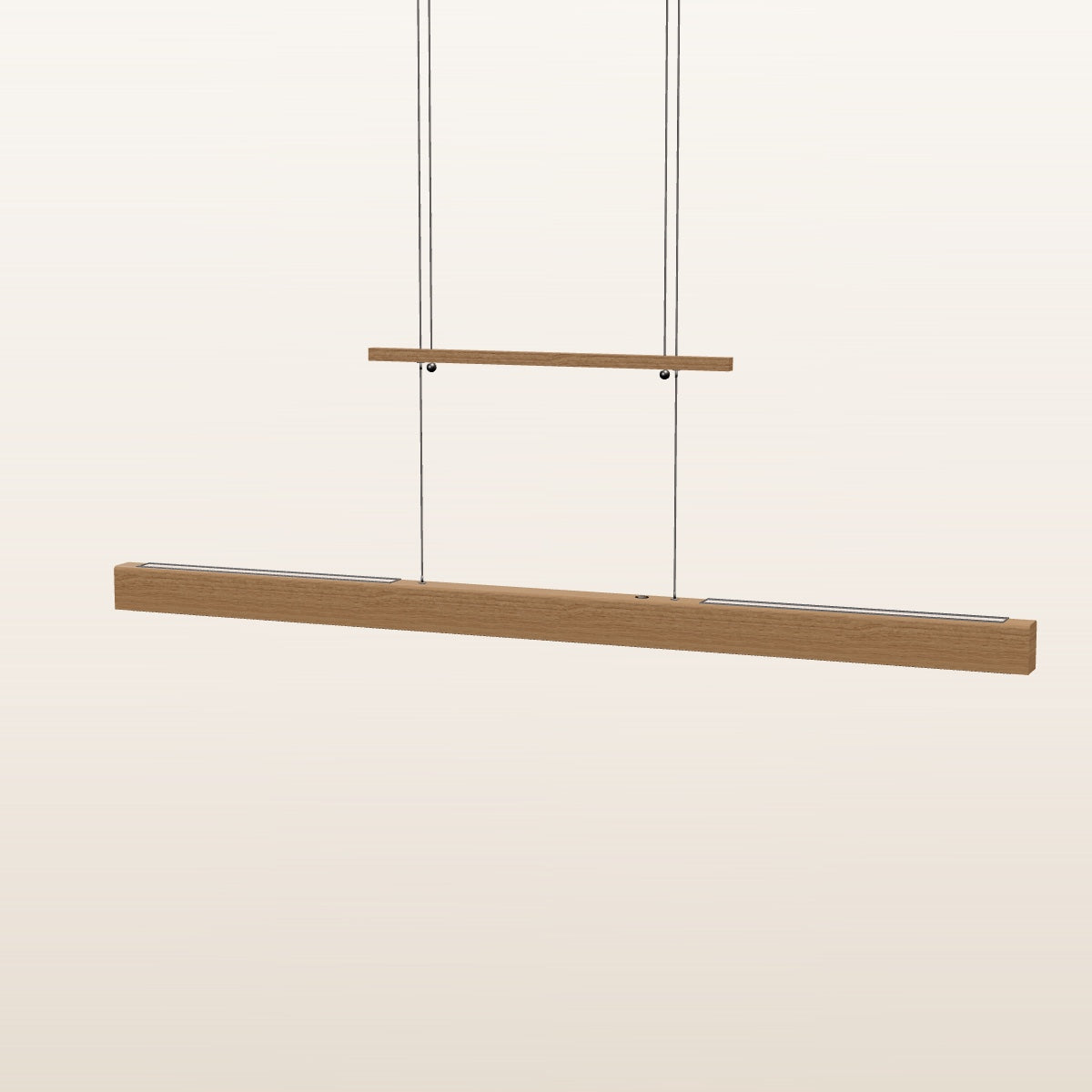 SpeicherArt Konfiguration: Tara · Eiche · 115 cm · Smart Home · Abhängung über der Leuchte · Uplight außen