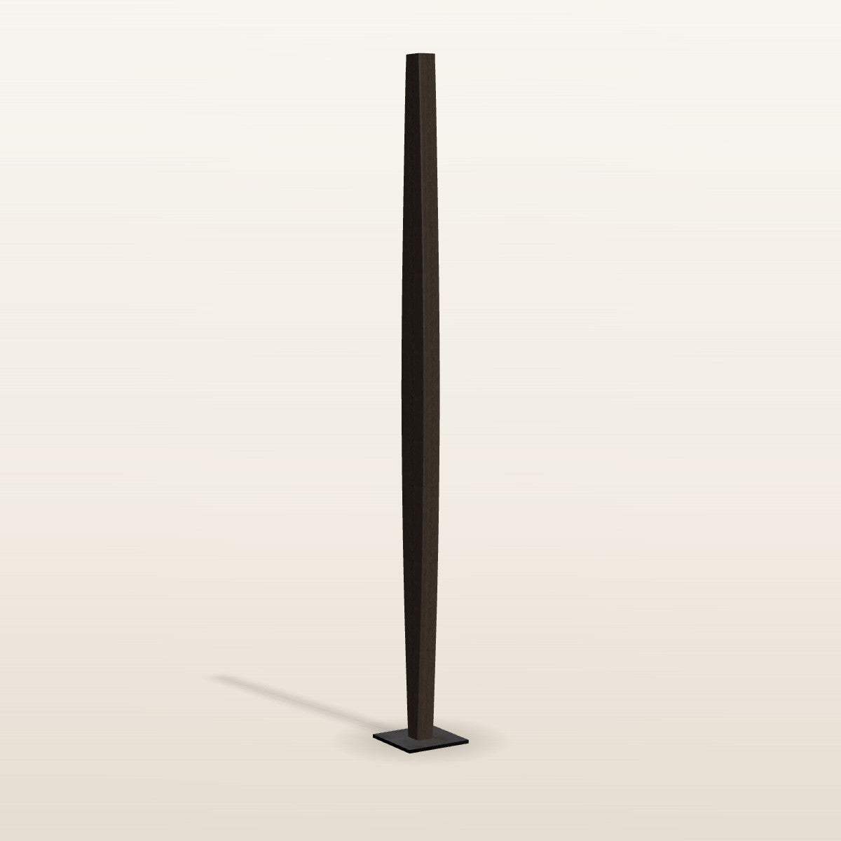 Stella · Räuchereiche · 195 cm · Fuß Rohstahl