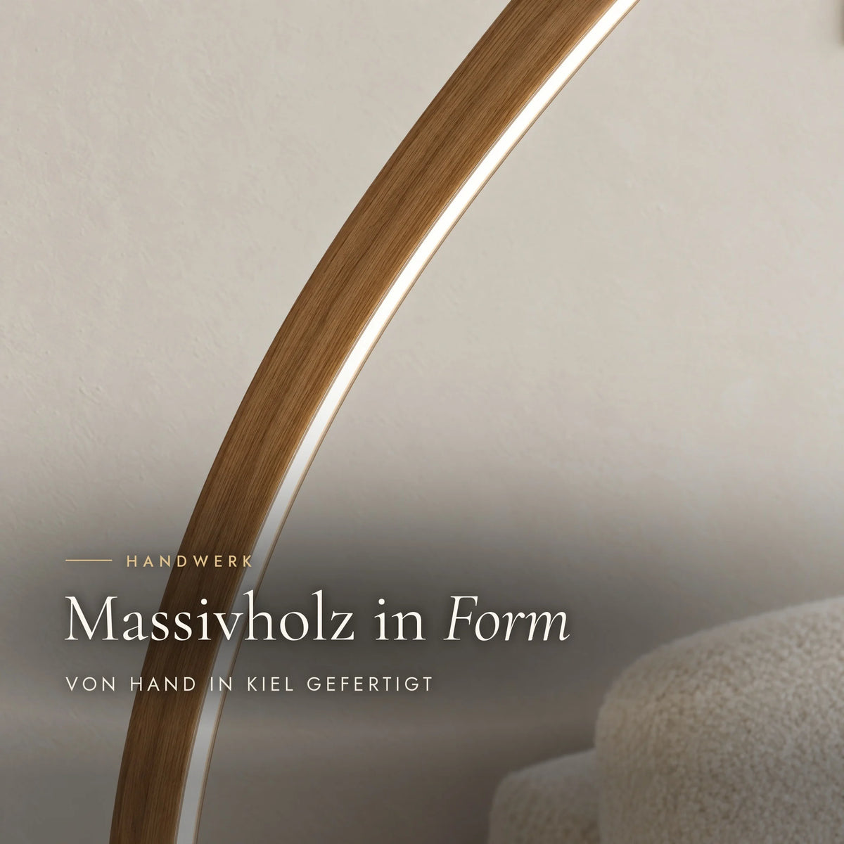 Massivholz Stehlampe Solara kaufen